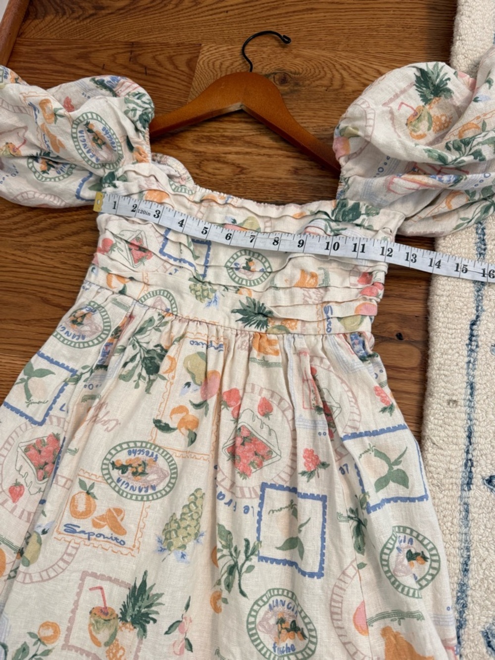 Abercrombie & Fitch Emerson Mini Dress Italia Print Size XS - Picture 11 of 11